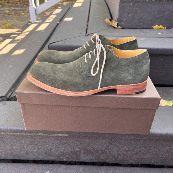 Green Suede Shoes by Esquivel - Picture 3 of 14